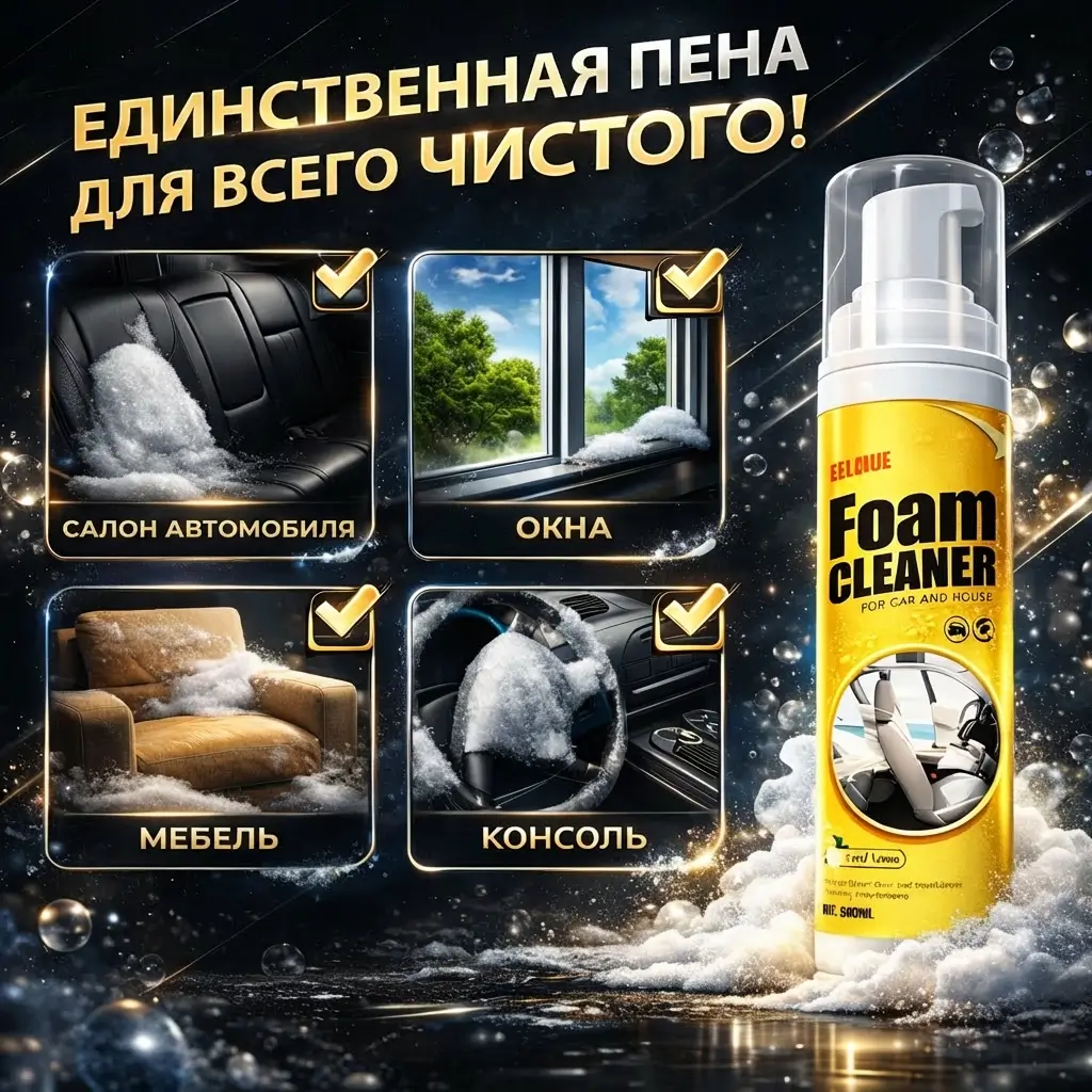 Демонстрация использования очистителя